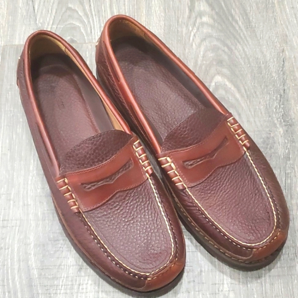 BRAND NEW!! L.L. Bean Allagash Bison Penny Loafers